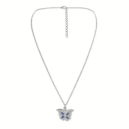 Openable Butterfly Necklace